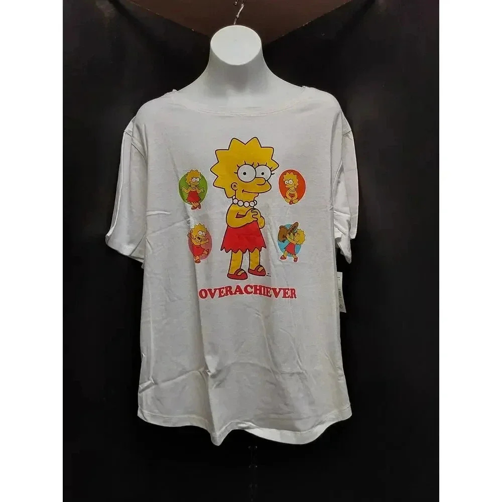 Ladies New T-Shirt featuring The Simpsons- Lisa Overachiever Size 1X New Tags